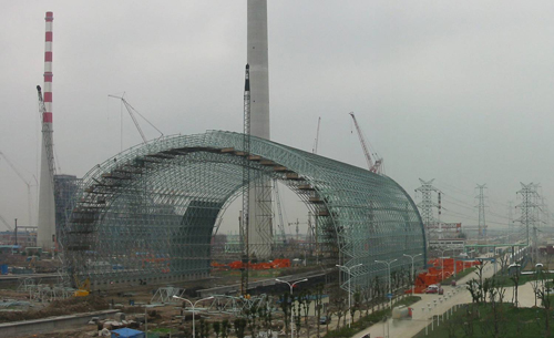 北京发电厂球形网架