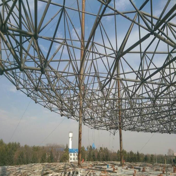 北京球形网架钢结构施工方案